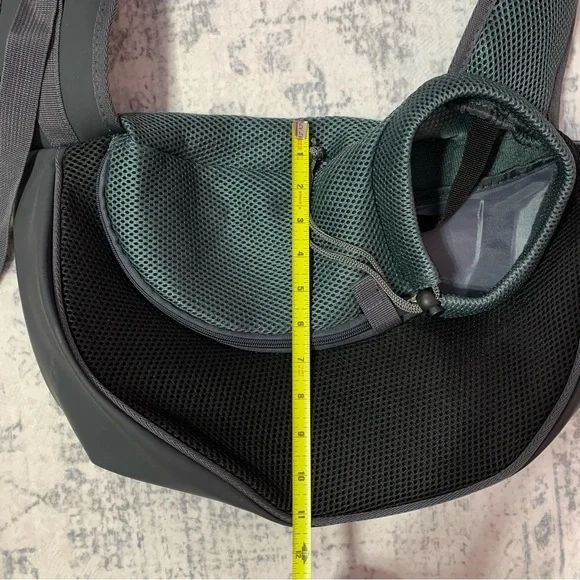 Gray Pet Sling Small Dog Carrier - Picture 6 of 9